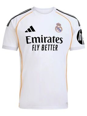 Men's Real Madrid Soccer Jersey Home 25-26